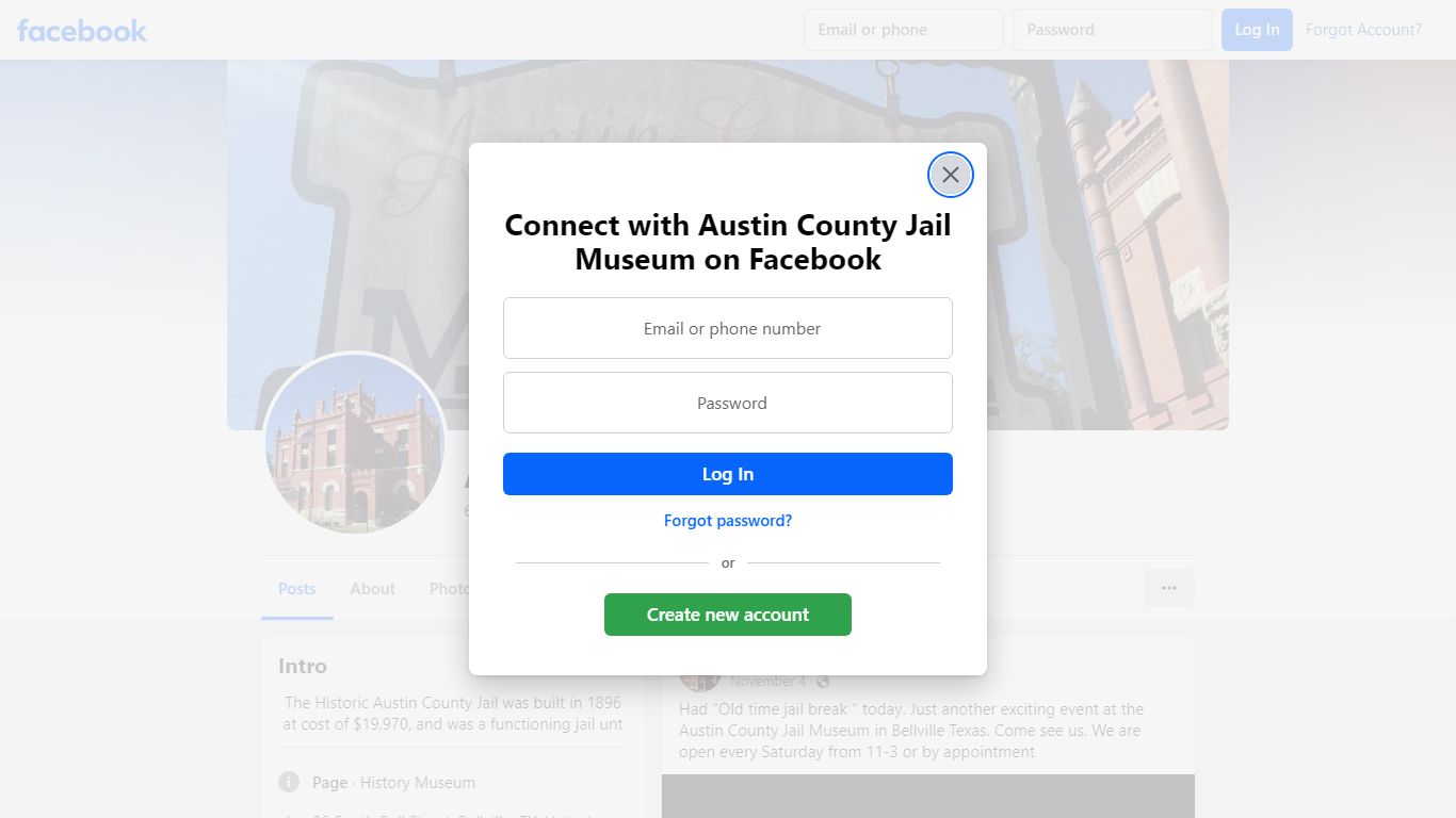 Austin County Jail Museum | Bellville TX - Facebook